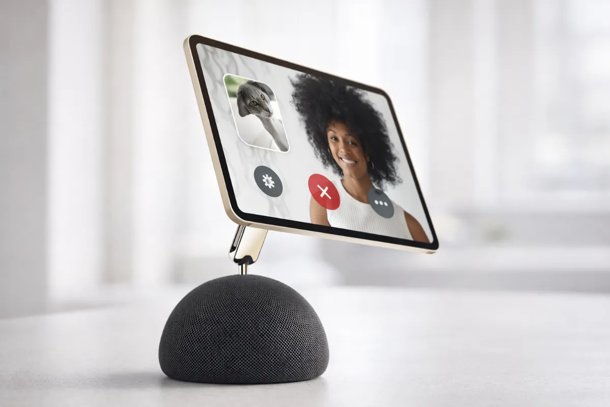 Apple smart home displej